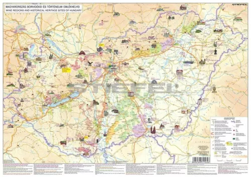 Magyarország kastélyai- tányéralátét