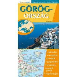 Görögország hajtogatott autótérkép