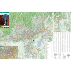 Pécs város térképe