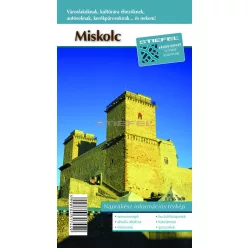 Miskolc várostérkép (hajtogatott, puhaborítós)