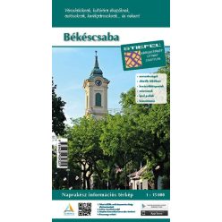 Békéscsaba hajtogatott térkép