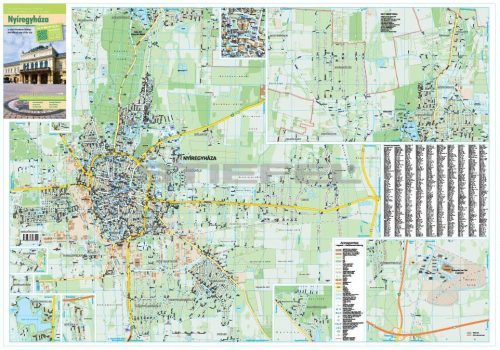 Nyíregyháza térkép 