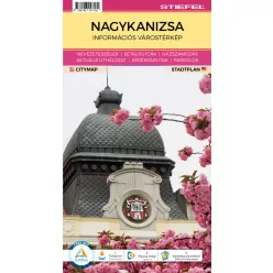 Nagykanizsa várostérkép (hajtogatott, puhaborítós)