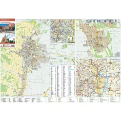 Szekszárd, Bátaszék térképe, falitérkép