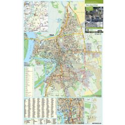 Baja fémléces várostérképe