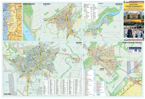 Kalocsa, Hajós, Dunapataj, Szelidi-tó térkép