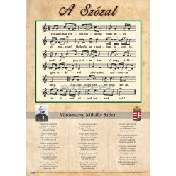 Szózat könyöklő A3 méretben