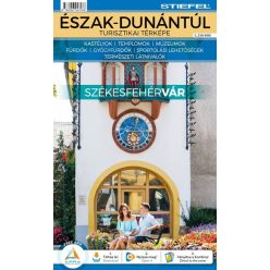 Észak-Dunántúli hajtogatott turisztikai térkép