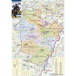 Hajdú-Bihar megye falitérkép