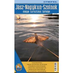 Jász-Nagykun-Szolnok megye hajtogatott térképe