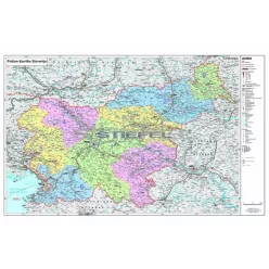 Szlovénia irányítószámos térképe