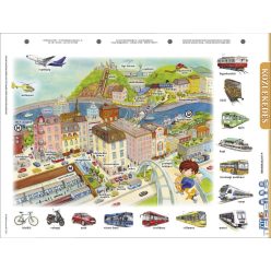 Közlekedés tanulói munkalap munkaoldallal