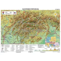  Szlovákia, domborzati + Szlovákia története DUO (szlovák nyelvű)