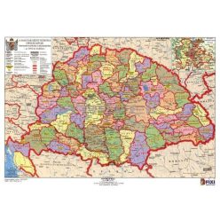   A Magyar Szent Korona országai + vármegyecímerek tanulói munkalap