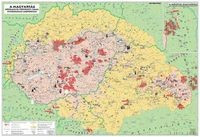 Magyar néprajzi térkép DUO wandi