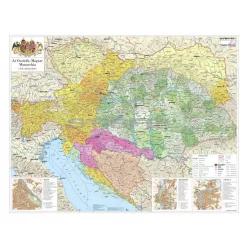 Az Osztrák-Magyar Monarchia fémléces térkép