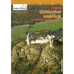   Magyar történeti emlékek a Kárpát-medencében hajtogatott térkép