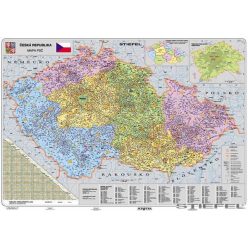 Csehország irányítószámos falitérkép