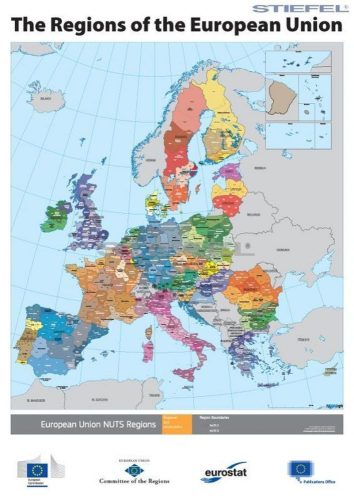 Az Európai Unió régiói fémléces