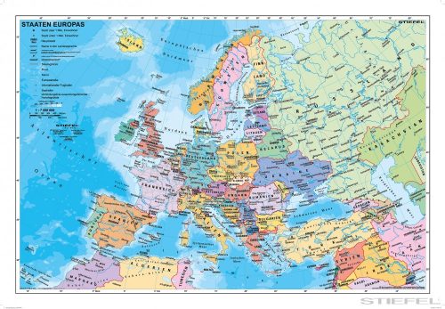 Staaten Europas politisch (német)