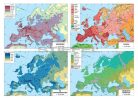 Európa politikai térképe+tematikus térképek DUO