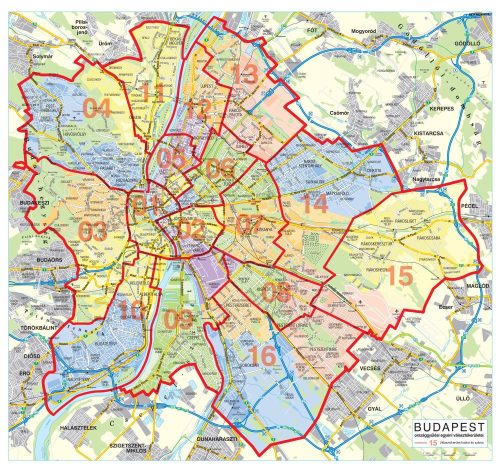 Budapest országgyűlési választókerületei (2025)