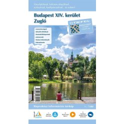 Budapest XIV. kerület hajtogatott térképe