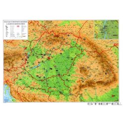   Magyar történeti emlékek a Kárpát-medencében falitérkép