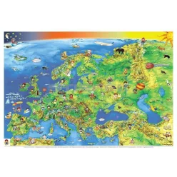 Európa gyermektérképe (140 x 100 cm)