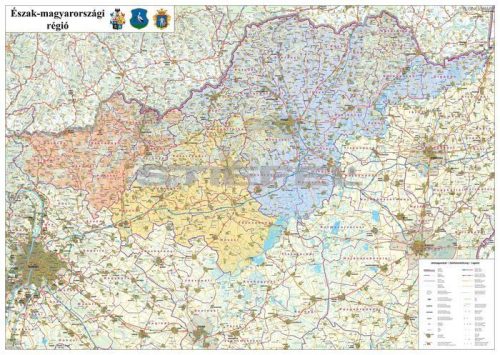 Az Észak-magyarországi régió járástérkép