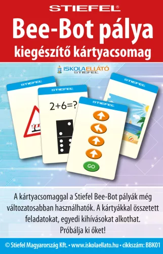 Bee-Bot gyakorlópálya általános kiegészítő kártyacsomag