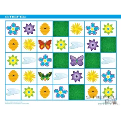 Bee-Bot Gyakorlópálya, Pillangók (Méhecske a réten)