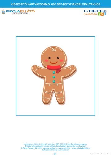 Bee-Bot gyakorlópálya, ABC nyomtatott kisbetűs