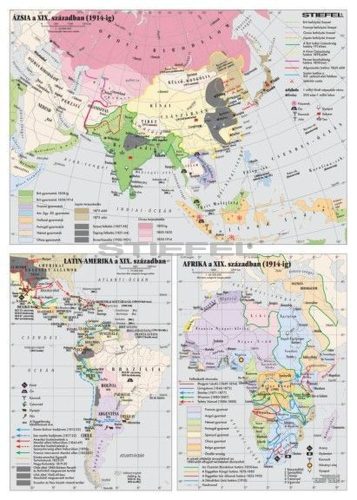 Az Európán kívüli földrészek a XIX. században