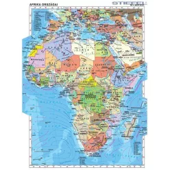 Afrika országai (100 x 140 cm)