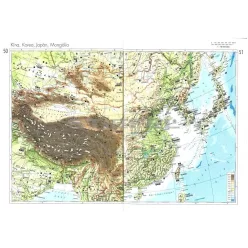 Kína, Korea, Japán, Mongólia domborzata
