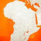 Artline Orange Swarovski  földgömb Ø 34