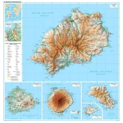 Szent Ilona szigete / St. Helena and Dependencies térkép 