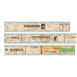   Magyar történeti áttekintés időszalag (5. rész - Zsigmondtól- A török hódoltság kezdetéig)