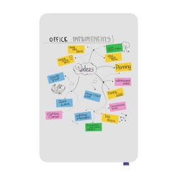   Legamaster ESSENCE keret nélküli mágneses fehértábla (whiteboard) 200x119,5 cm (álló)