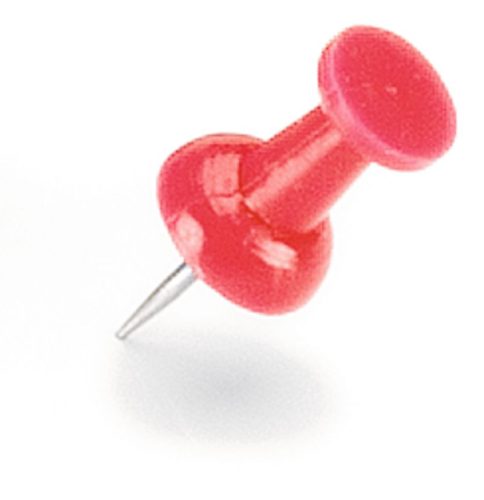Térképtű, piros, 50 db