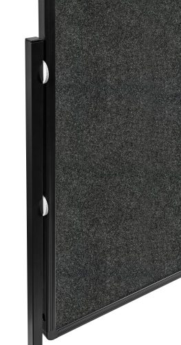 Legamaster Premium Plus mobil workshop tábla, antracit, fix