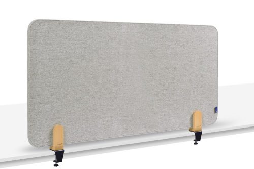 ELEMENTS acoustic íróasztali elválasztó 60x120cm halvány szürke