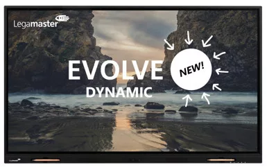 Legamaster Evolve Dynamic interaktív érintőkijelző 65" (EVD-6500) Gynzy oktatási szoftverrel
