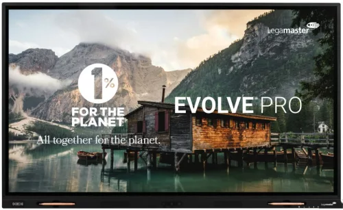 Legamaster Evolve PRO interaktív érintőkijelző 75" (EVP-7500) Gynzy oktatási szoftverrel