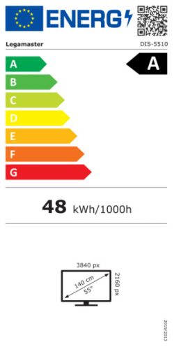 Legamaster Discover kijelző 55" DIS-5510