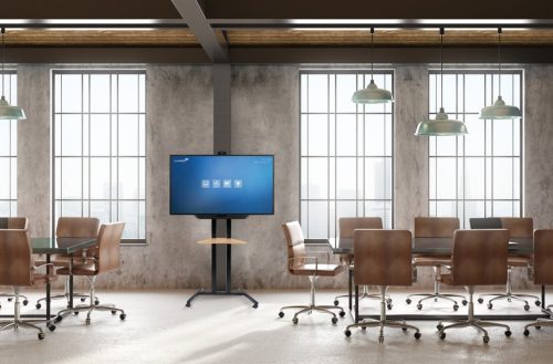 Legamaster moTion gurulós állvány manuális magasságállítással