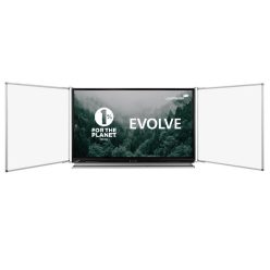   Legamaster Versatile fehértábla oldalszárny készlet az Evolve 86" kijelzőhöz (lakozott acél táblafelület)