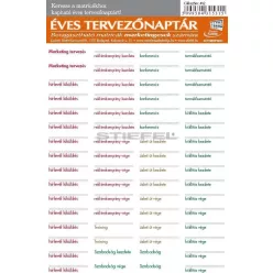 Naptárra ragasztható matrica marketingeseknek