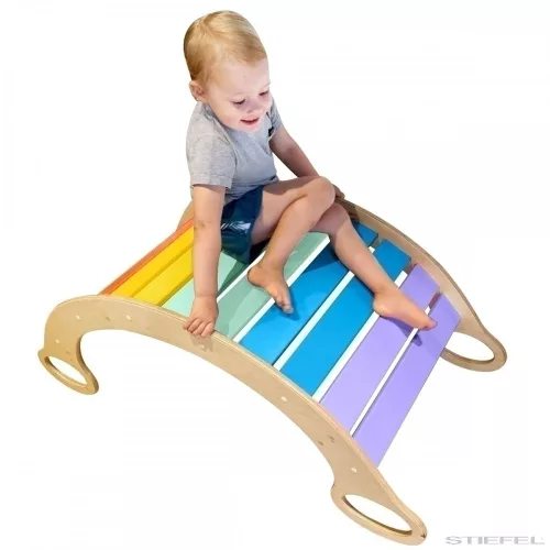 Színes fa billenő rács